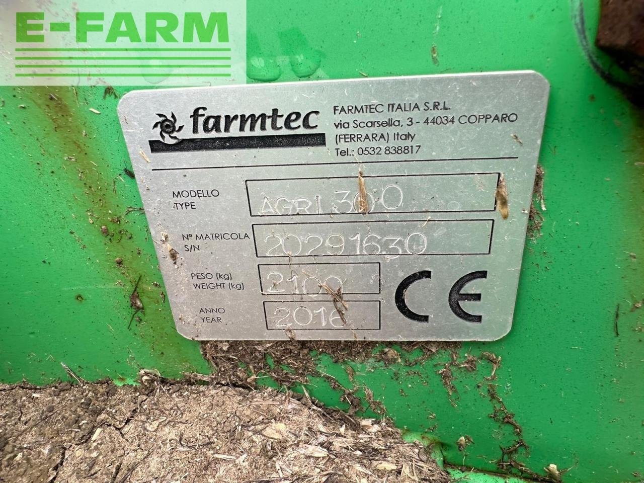 Kreiselegge a típus Farmtech Agri 300, Gebrauchtmaschine ekkor: FLUMERI (Kép 4)
