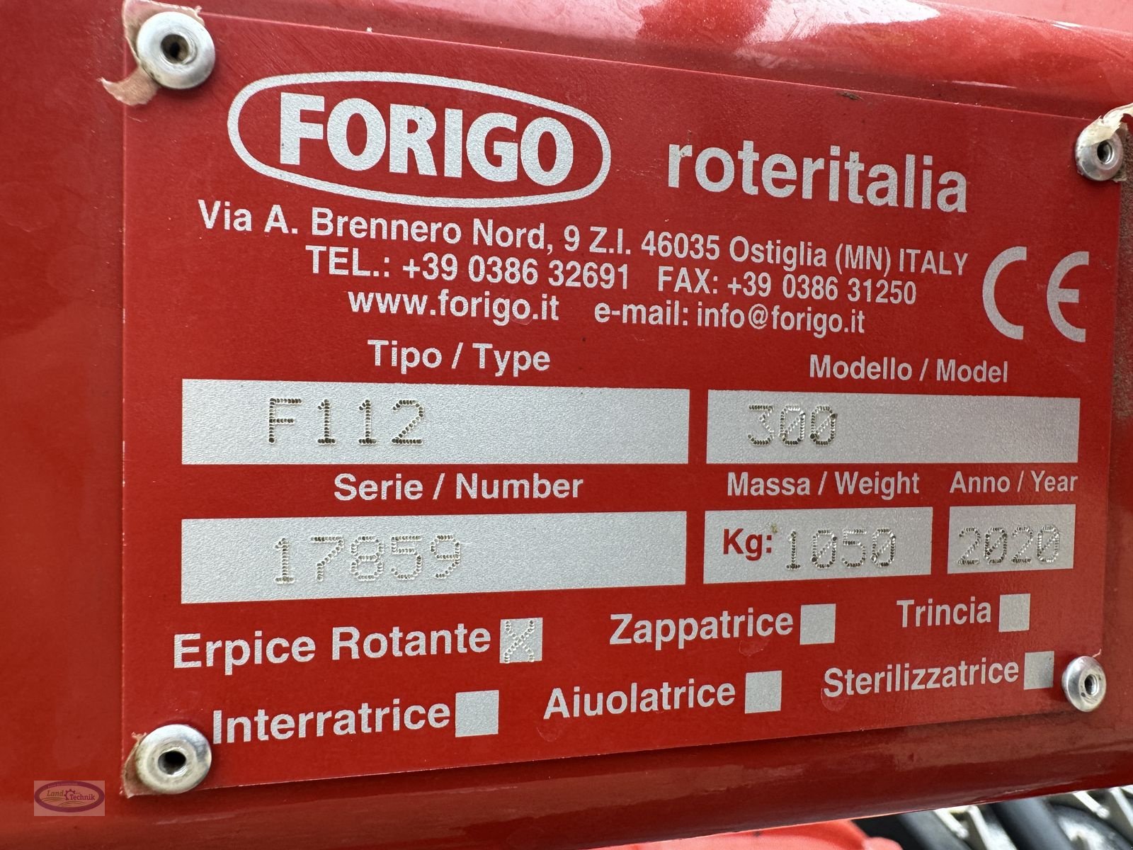 Kreiselegge of the type Forigo F 112/300, Gebrauchtmaschine in Münzkirchen (Picture 11)