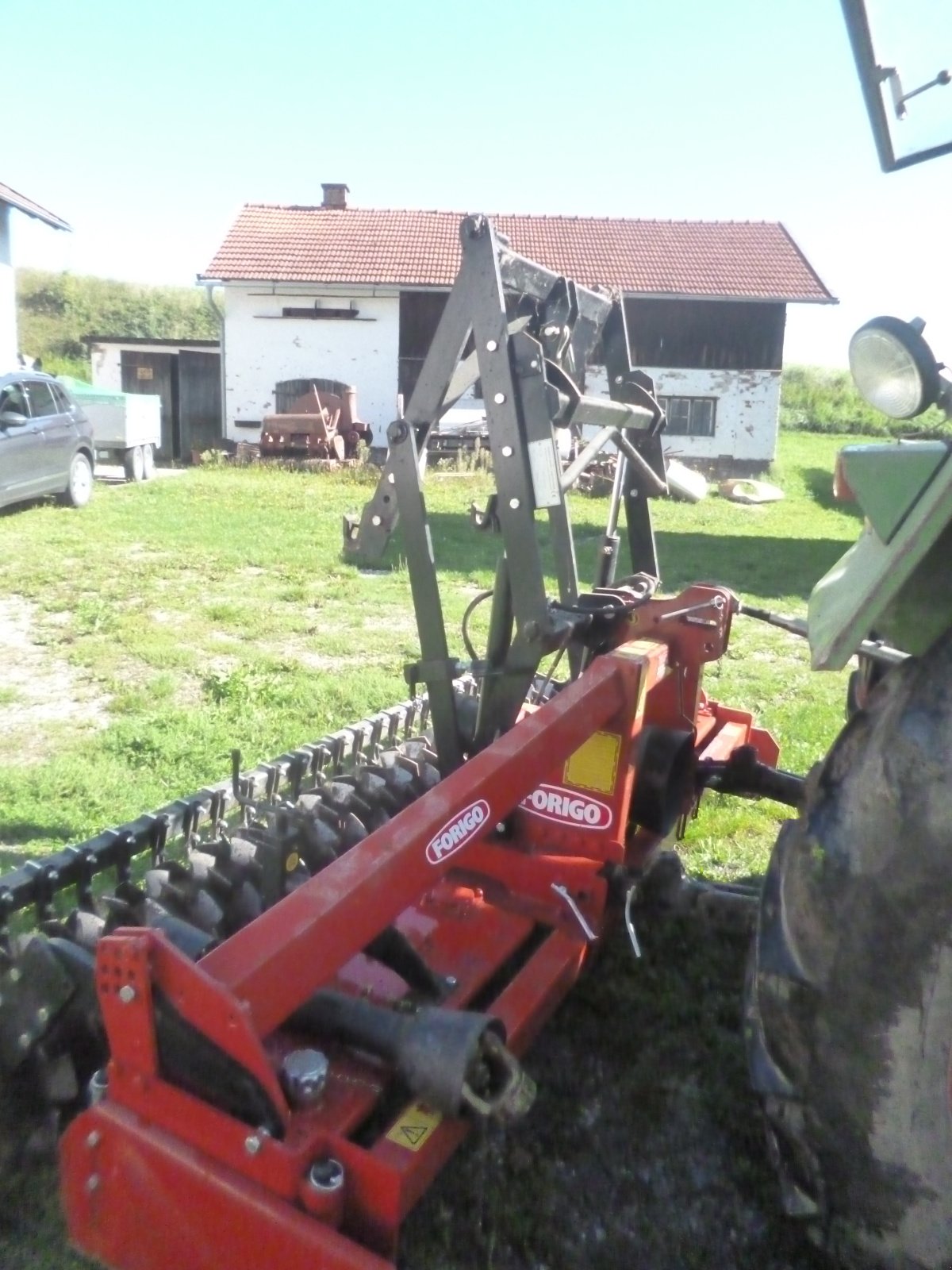 Kreiselegge des Typs Forigo F112-300, Gebrauchtmaschine in gerzen (Bild 2)