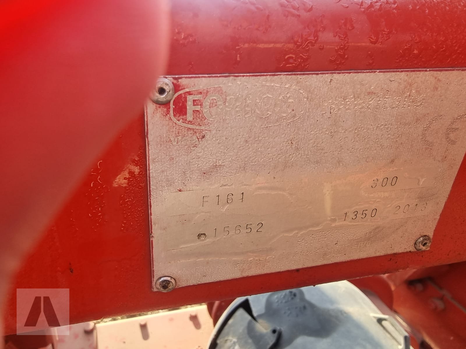 Kreiselegge typu Forigo F161 Front- und/oder Heckkreiselegge, Gebrauchtmaschine v Regensburg (Obrázek 12)