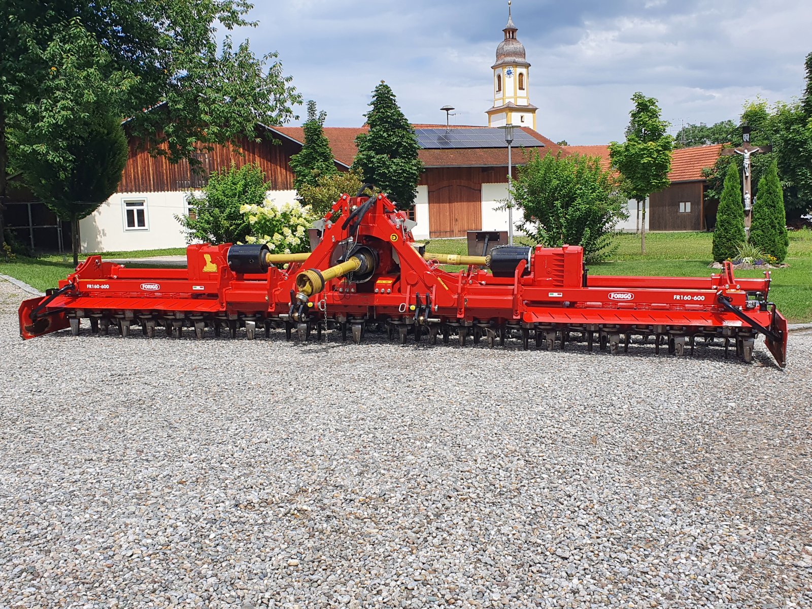 Kreiselegge des Typs Forigo FR160-600, Gebrauchtmaschine in Oberornau (Bild 1)