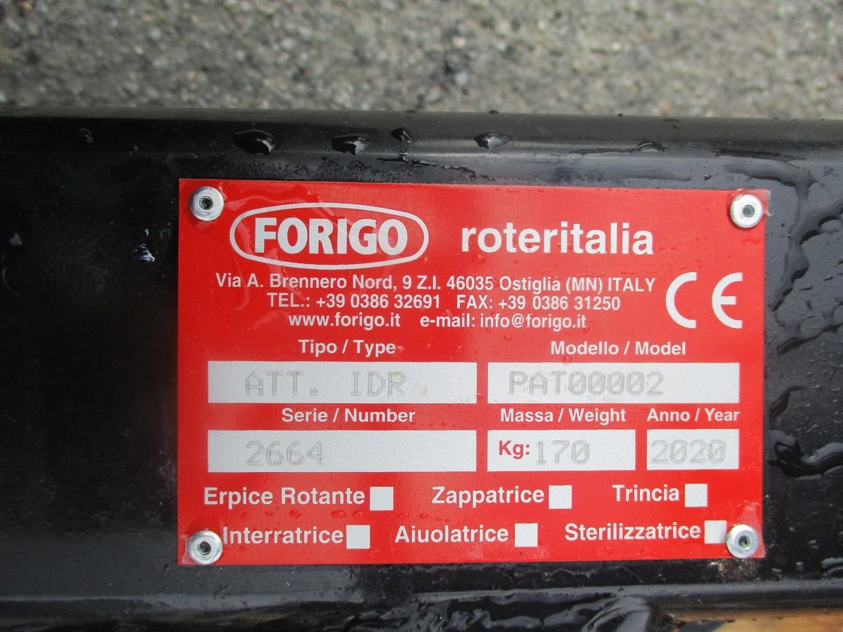 Kreiselegge Türe ait Forigo hydr. Dreipunktanbauteil, Neumaschine içinde St. Marienkirchen (resim 5)