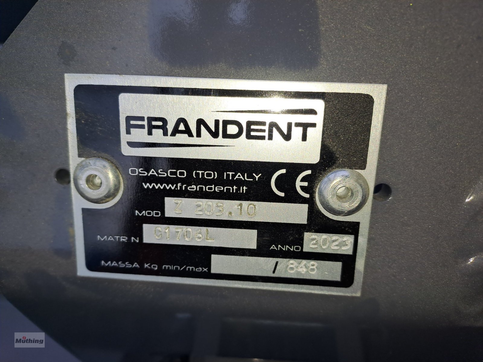 Kreiselegge van het type Frandent Z 203.10, Neumaschine in Neumarkt (Foto 7)