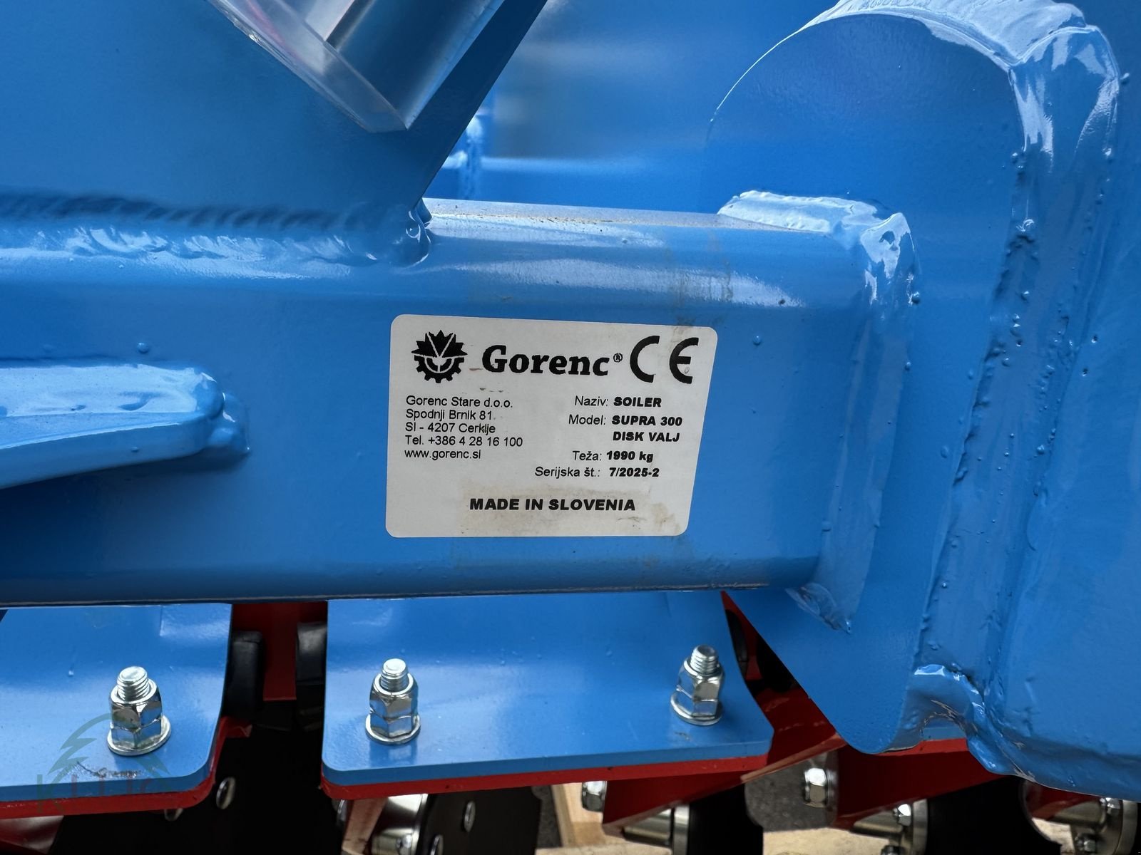 Kreiselegge Türe ait Gorenc Soiler Supra 300, Neumaschine içinde Pirching am Traubenberg (resim 27)