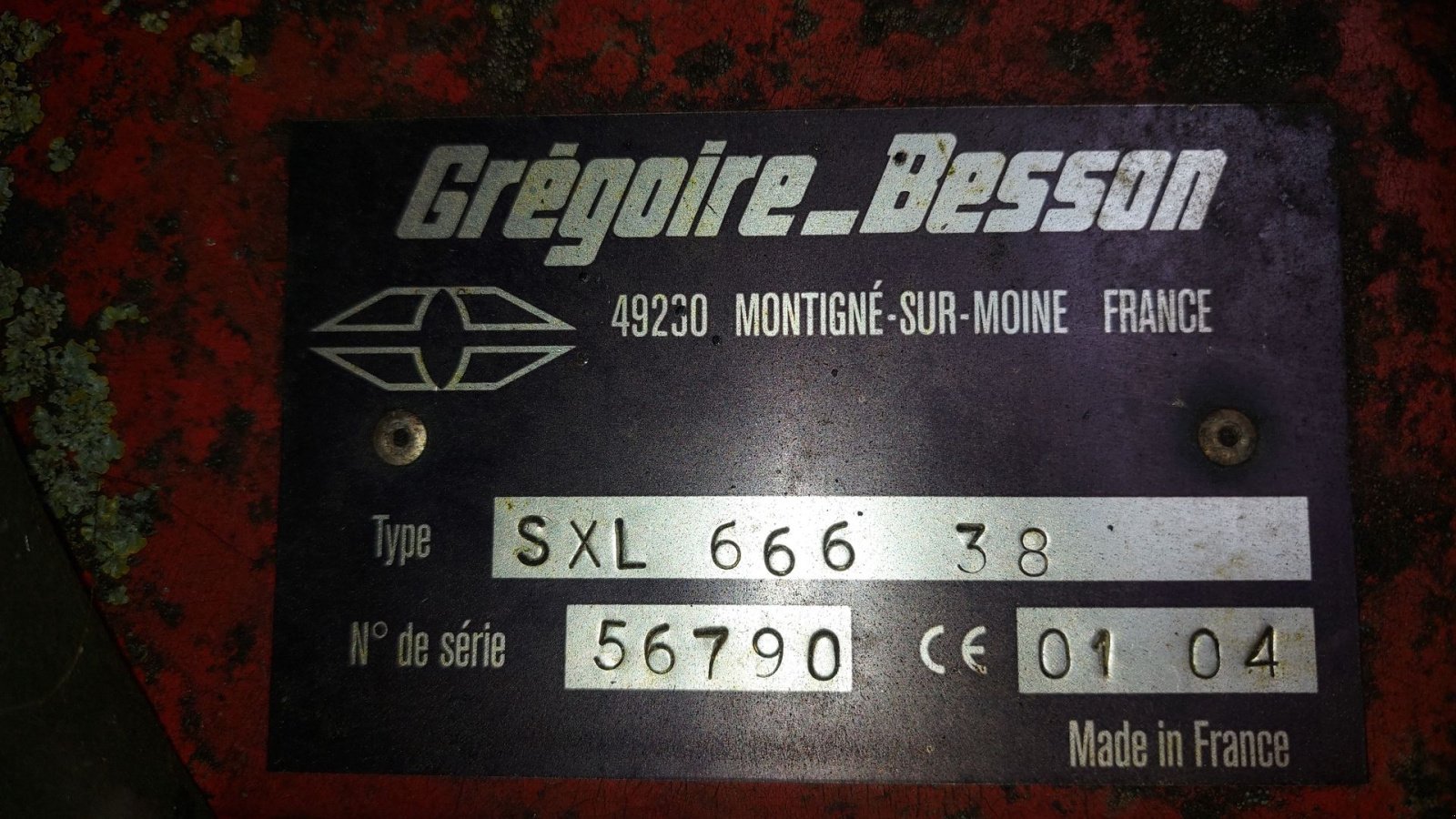 Kreiselegge Türe ait Gregoire-Besson CXL Tallerkenharve SXL 666  38, Gebrauchtmaschine içinde Nykøbing M (resim 2)