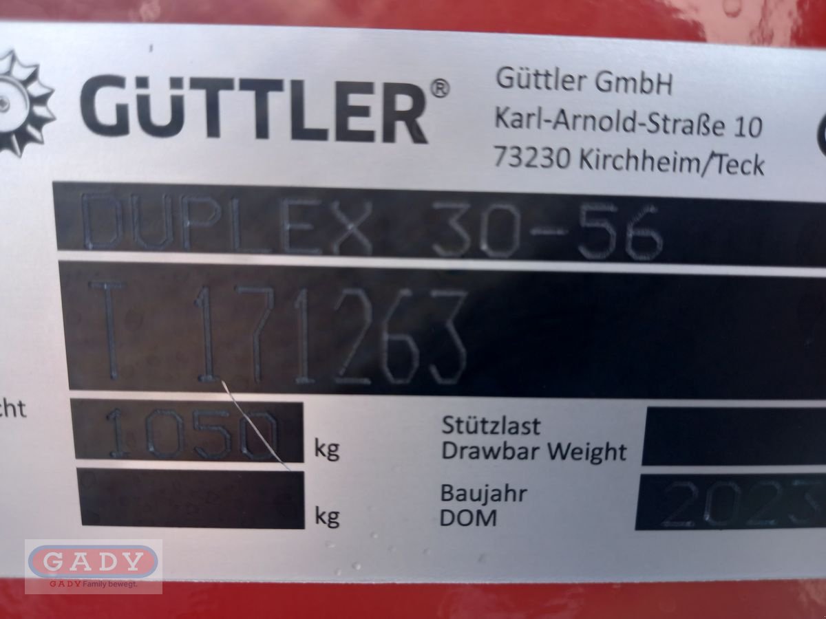 Kreiselegge du type Güttler DUPLEX DX30-56, Neumaschine en Lebring (Photo 10)