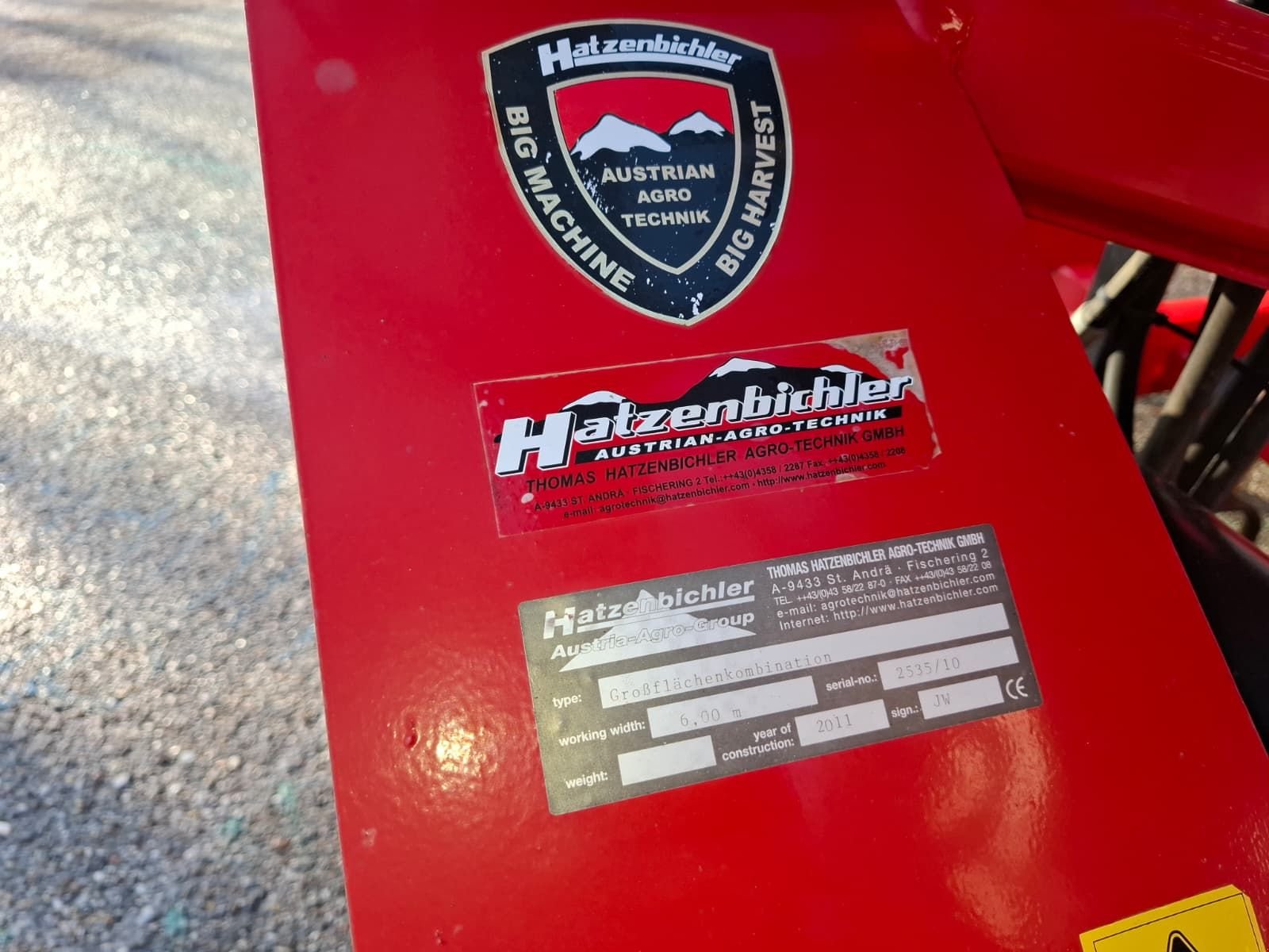 Kreiselegge типа Hatzenbichler Saatbeetkombination 6m, Gebrauchtmaschine в Harmannsdorf-Rückersdorf (Фотография 10)