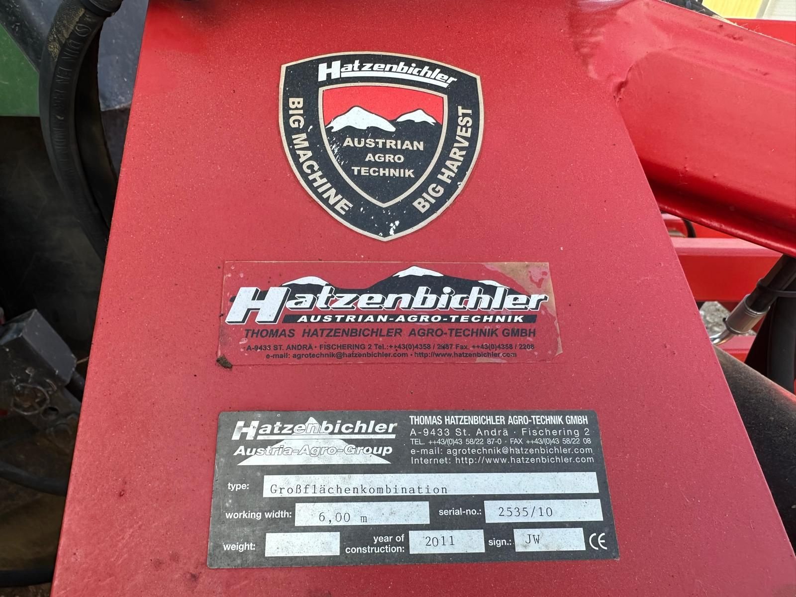 Kreiselegge typu Hatzenbichler Saatbeetkombination 6m, Gebrauchtmaschine v Harmannsdorf-Rückersdorf (Obrázek 6)