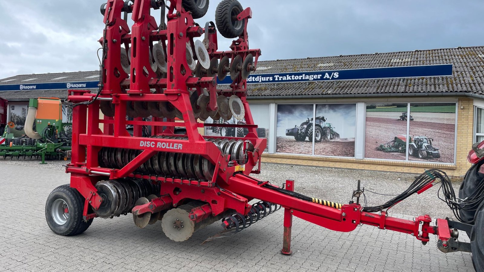 Kreiselegge of the type HE-VA Disc-Roller 6,3 mtr, bugs., Gebrauchtmaschine in Nimtofte (Picture 1)