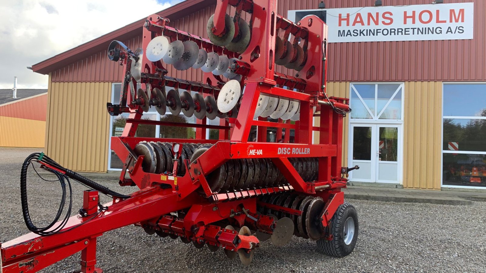Kreiselegge des Typs HE-VA DISC-ROLLER 6.30 mtr., Gebrauchtmaschine in Tinglev (Bild 1)