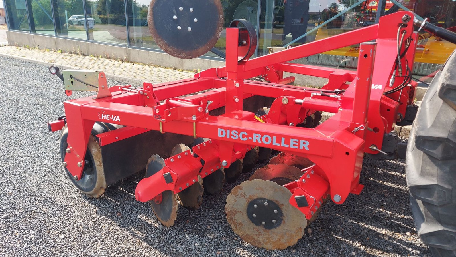 Kreiselegge des Typs HE-VA DISC-ROLLER Liftophængt, Gebrauchtmaschine in Nykøbing M (Bild 1)