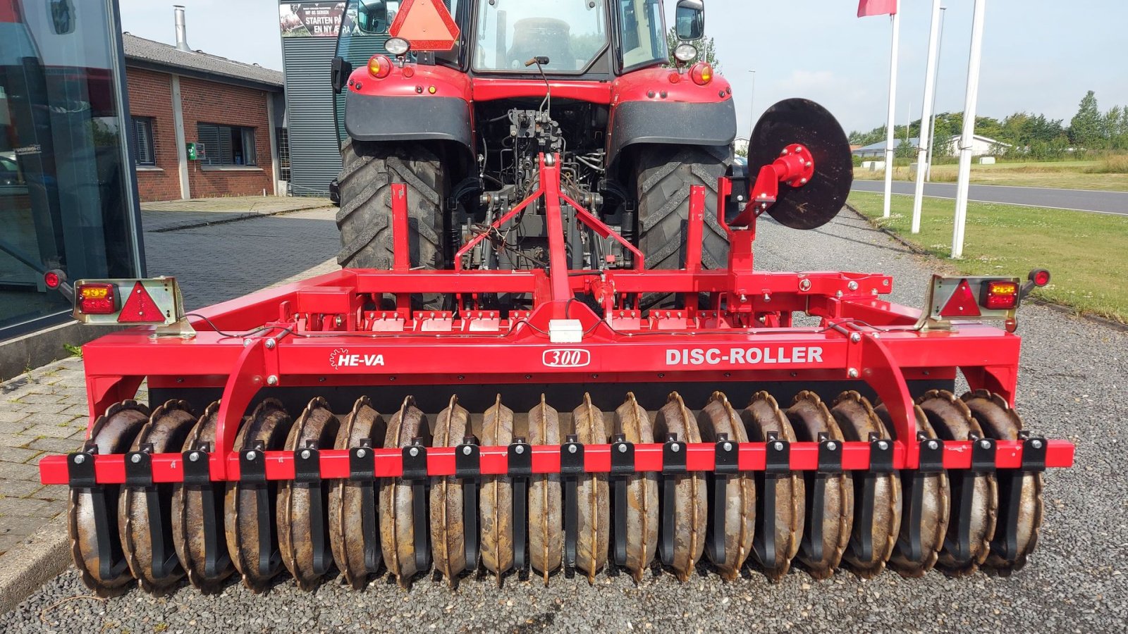 Kreiselegge des Typs HE-VA DISC-ROLLER Liftophængt, Gebrauchtmaschine in Nykøbing M (Bild 7)