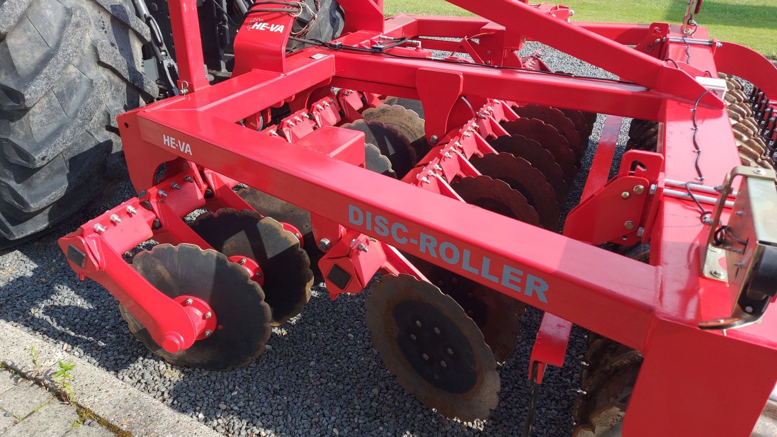 Kreiselegge des Typs HE-VA DISC-ROLLER Liftophængt, Gebrauchtmaschine in Nykøbing M (Bild 9)
