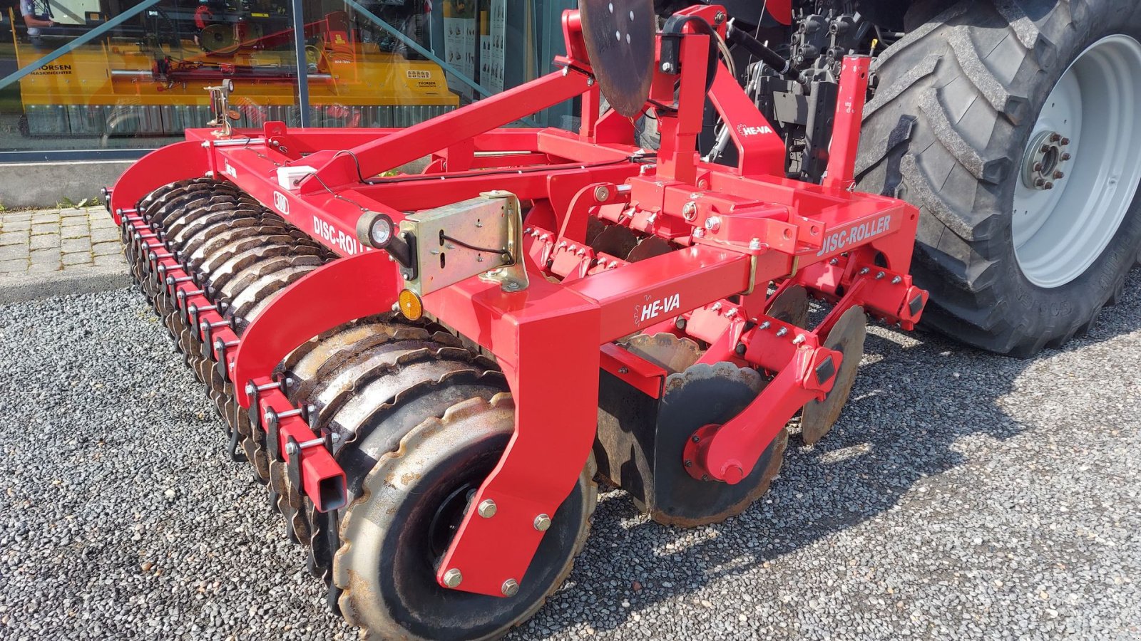 Kreiselegge des Typs HE-VA DISC-ROLLER Liftophængt, Gebrauchtmaschine in Nykøbing M (Bild 3)