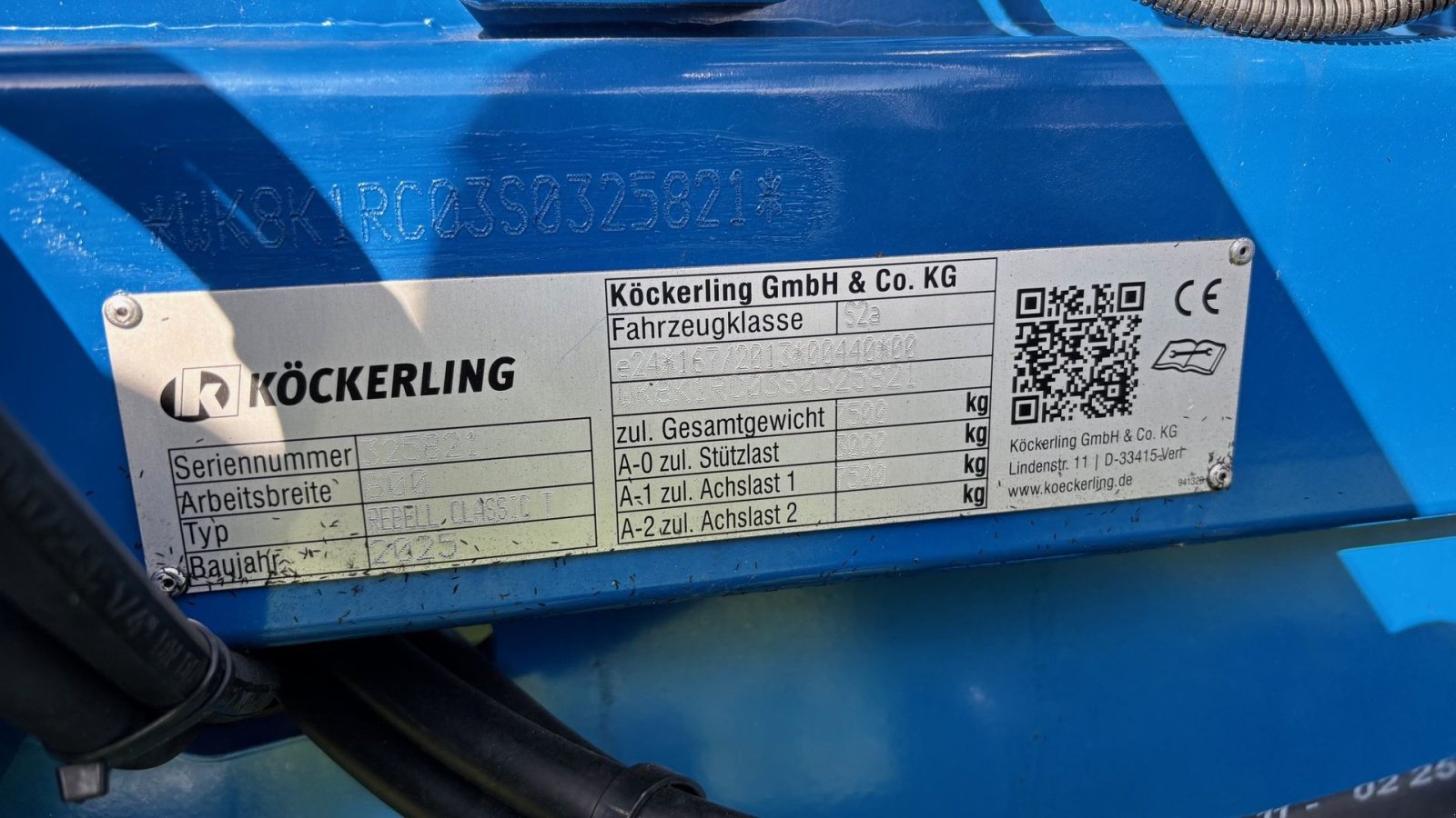 Kreiselegge Türe ait Köckerling Rebell Classic 800 T 2.0, Gebrauchtmaschine içinde Sakskøbing (resim 4)