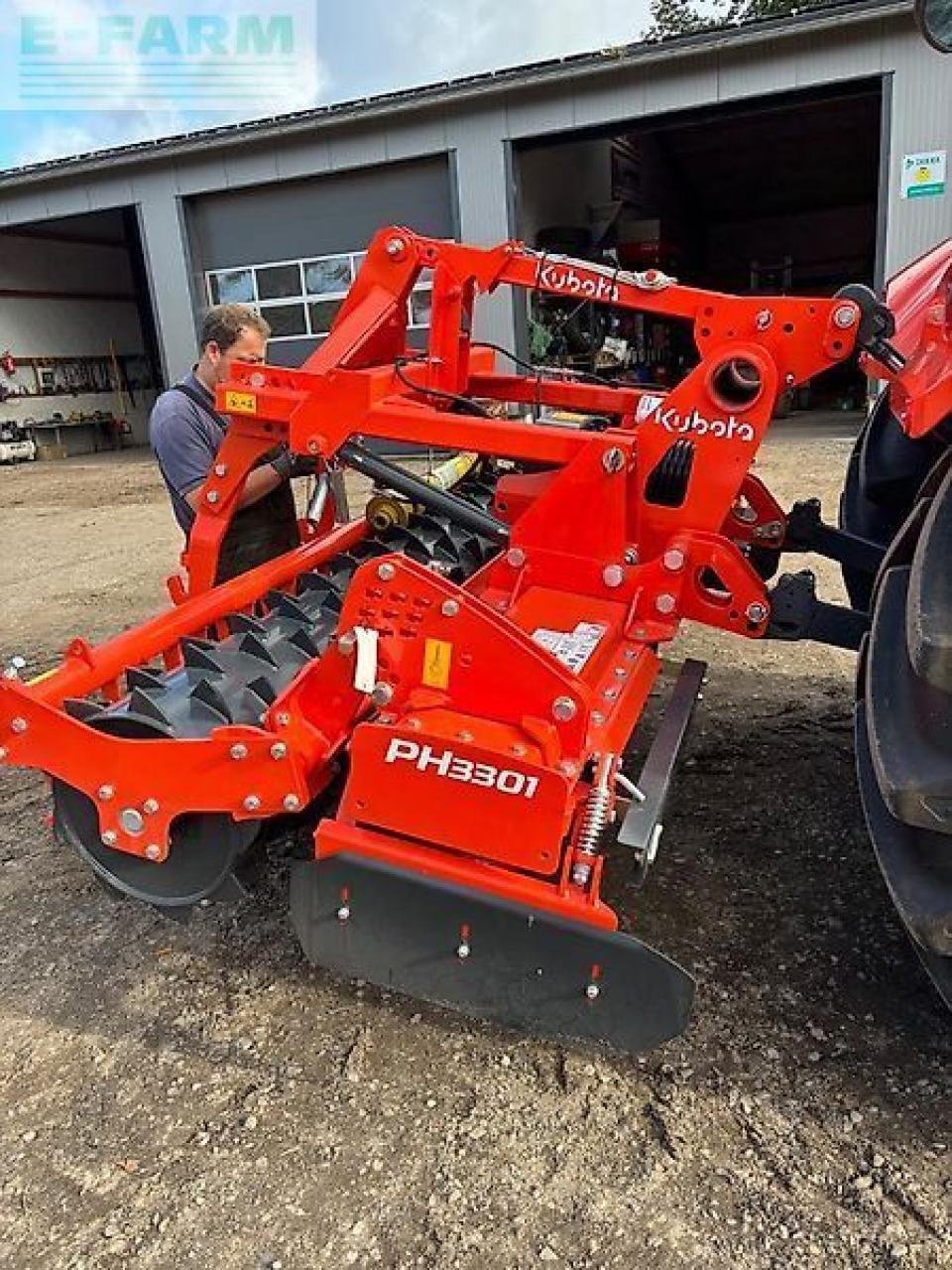 Kreiselegge of the type Kubota ph3301, Gebrauchtmaschine in BRAMMER (Picture 1)