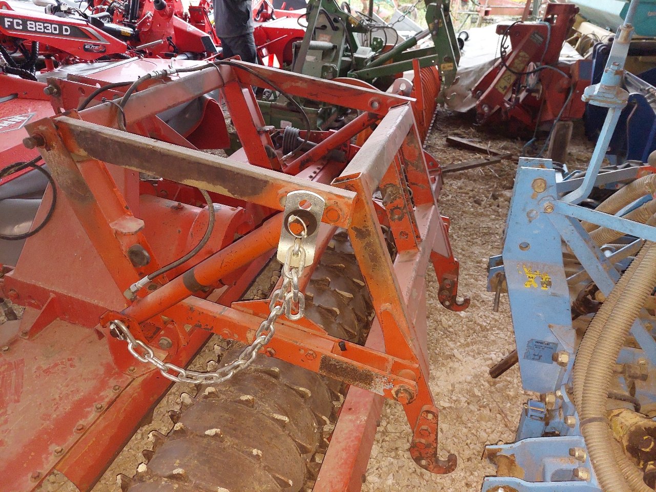 Kreiselegge des Typs Kuhn HR 302, Gebrauchtmaschine in SAINT LOUP (Bild 6)