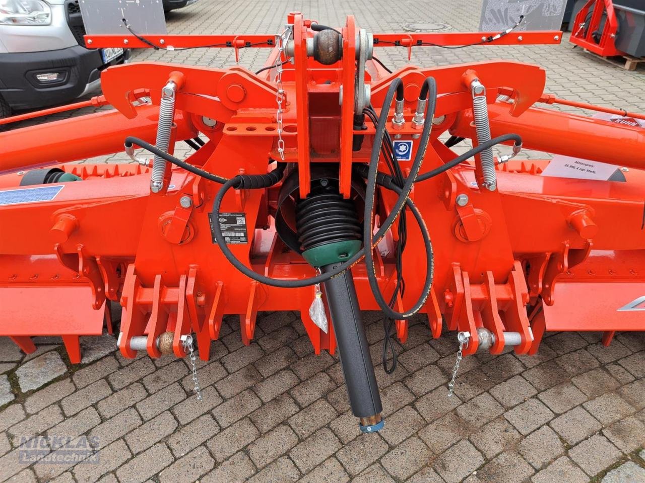 Kreiselegge des Typs Kuhn HR 5004 DR, Neumaschine in Schirradorf (Bild 10)