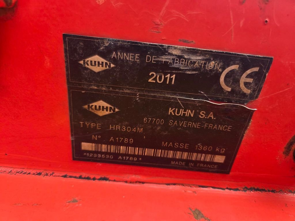 Kreiselegge Türe ait Kuhn Hr304, Gebrauchtmaschine içinde BRECEY (resim 2)