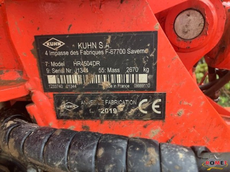 Kreiselegge typu Kuhn HR4504R, Gebrauchtmaschine v Gennes sur glaize (Obrázek 2)