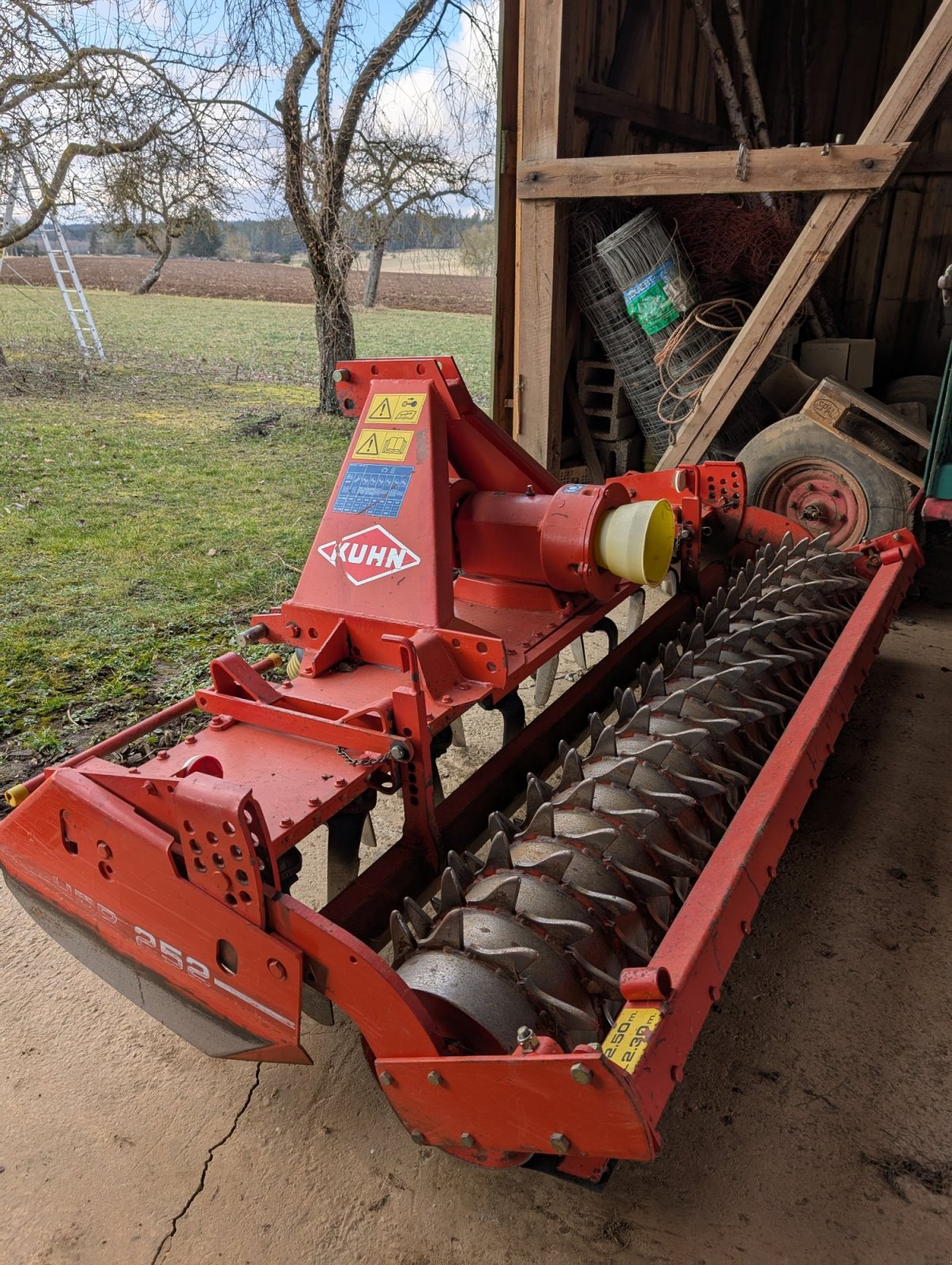 Kreiselegge Türe ait Kuhn HRB 252, Gebrauchtmaschine içinde Kipfenberg (resim 1)