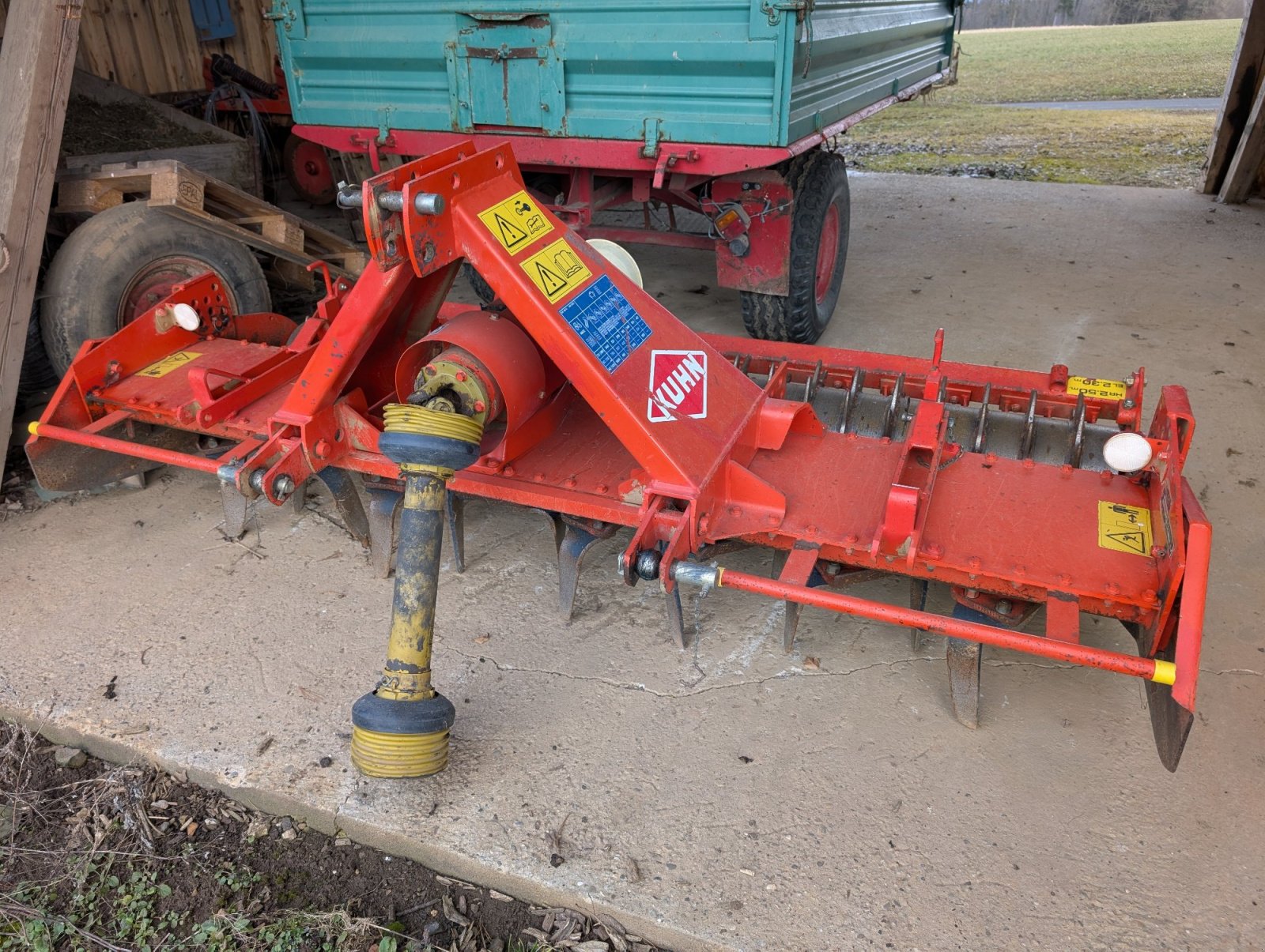 Kreiselegge Türe ait Kuhn HRB 252, Gebrauchtmaschine içinde Kipfenberg (resim 2)