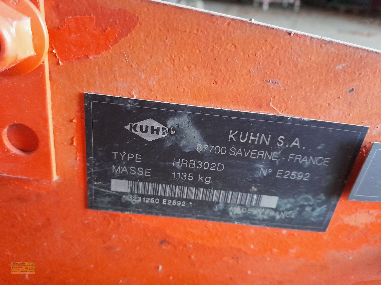 Kreiselegge van het type Kuhn HRB 302 D, Gebrauchtmaschine in Eferding (Foto 7)