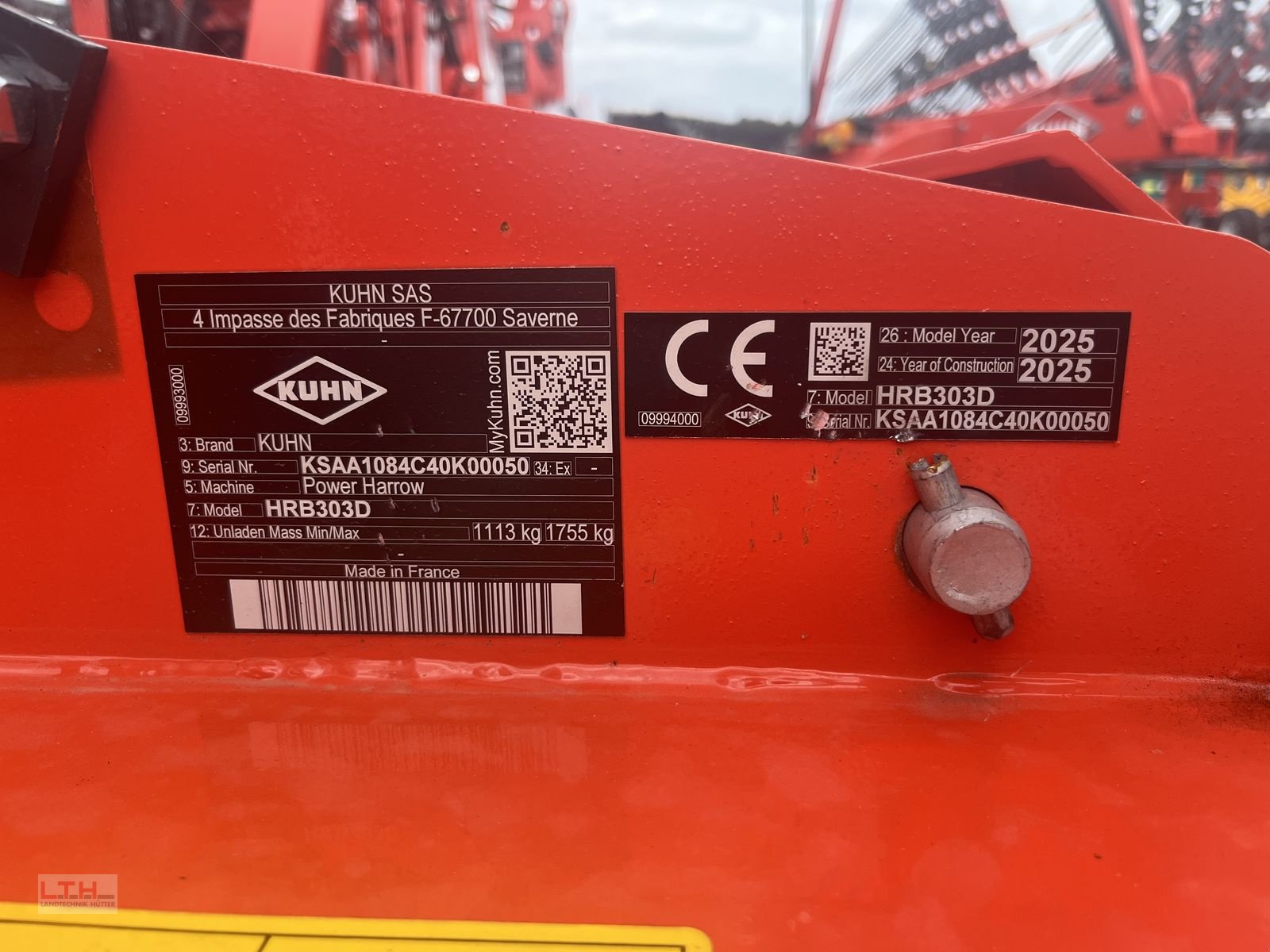 Kreiselegge of the type Kuhn HRB 303 D, Neumaschine in Gnas (Picture 13)