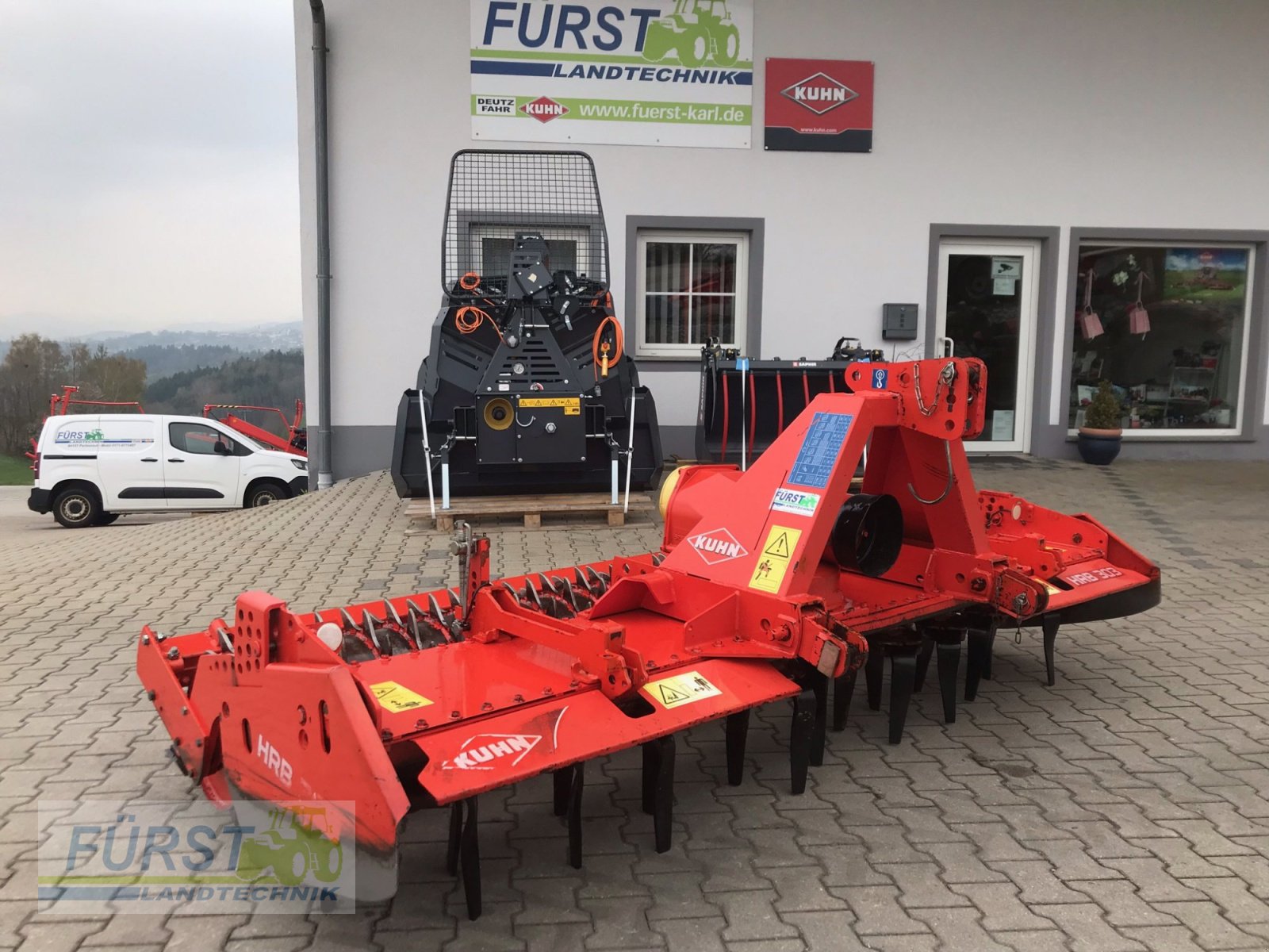 Kreiselegge Türe ait Kuhn HRB 303 D, Gebrauchtmaschine içinde Perlesreut (resim 3)