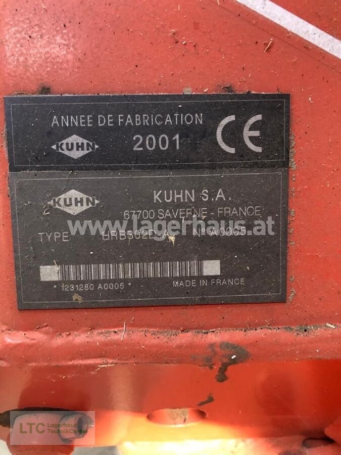 Kreiselegge типа Kuhn HRB302, Gebrauchtmaschine в Korneuburg (Фотография 2)