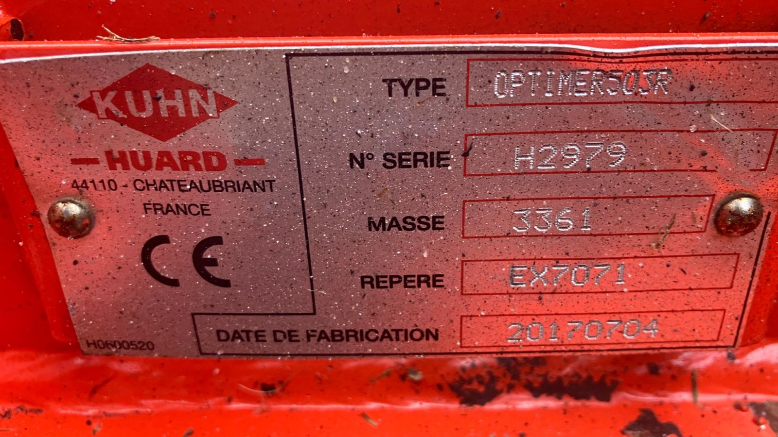 Kreiselegge typu Kuhn Optimer 503R, Gebrauchtmaschine w Hurup Thy (Zdjęcie 8)