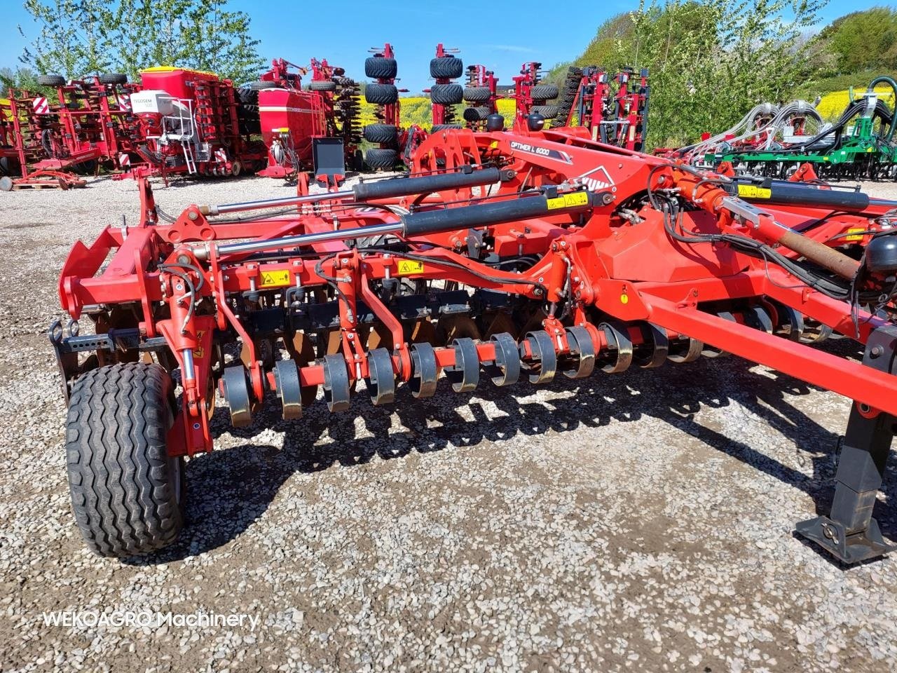 Kreiselegge типа Kuhn Optimer L6000, Gebrauchtmaschine в Hammel (Фотография 9)