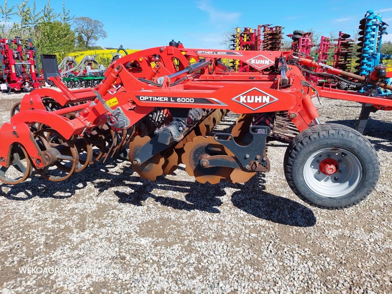 Kreiselegge типа Kuhn Optimer L6000, Gebrauchtmaschine в Hammel (Фотография 8)