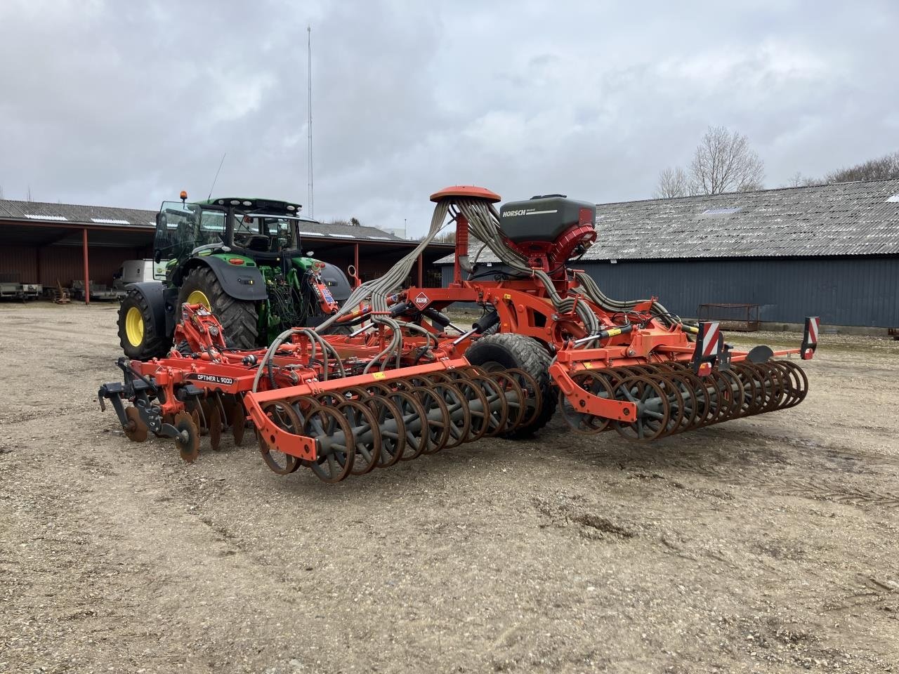 Kreiselegge del tipo Kuhn OPTIMER L9000, Gebrauchtmaschine In Redsted M (Immagine 16)