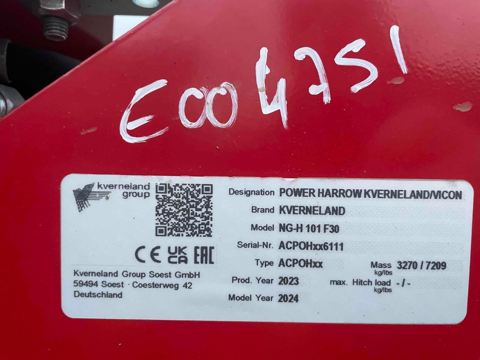 Kreiselegge tip Kverneland Herse rotative FOLD ADVANCE 4.5M Kverneland, Gebrauchtmaschine in SAINT CLAIR SUR ELLE (Poză 11)