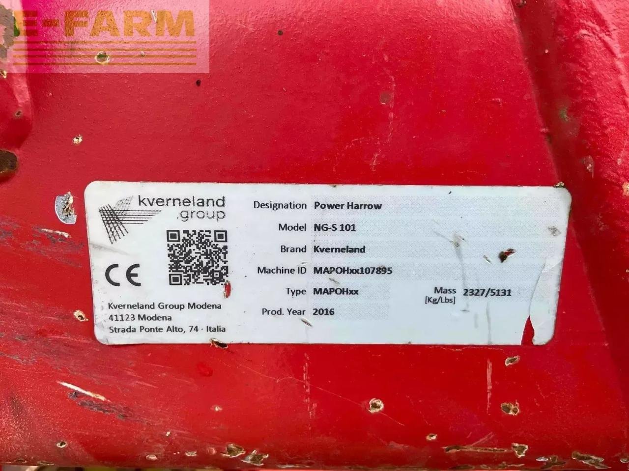 Kreiselegge типа Kverneland herse rotative ngs351 elite kverneland, Gebrauchtmaschine в ST CLAIR SUR ELLE (Фотография 7)