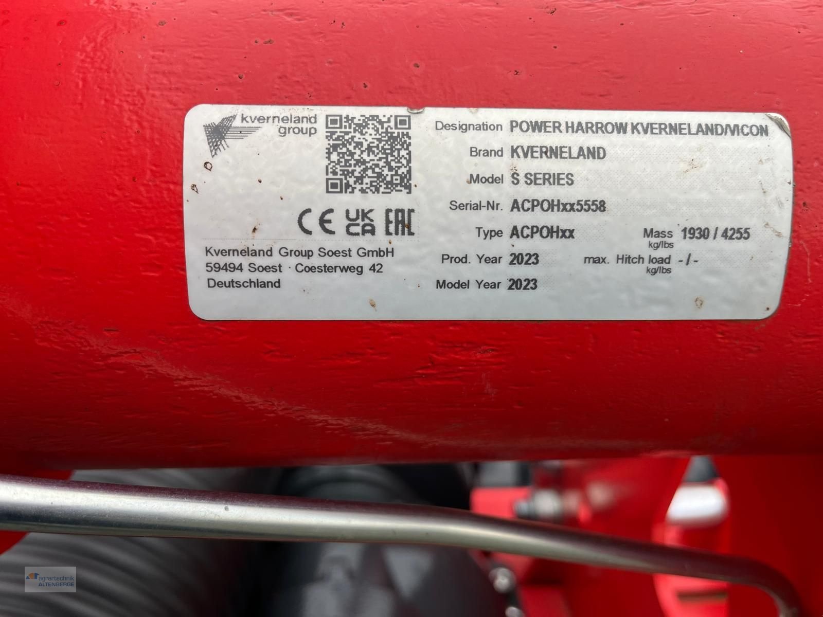 Kreiselegge des Typs Kverneland Kreiselegge S-Serie mit Actilinewalze, Neumaschine in Altenberge (Bild 8)