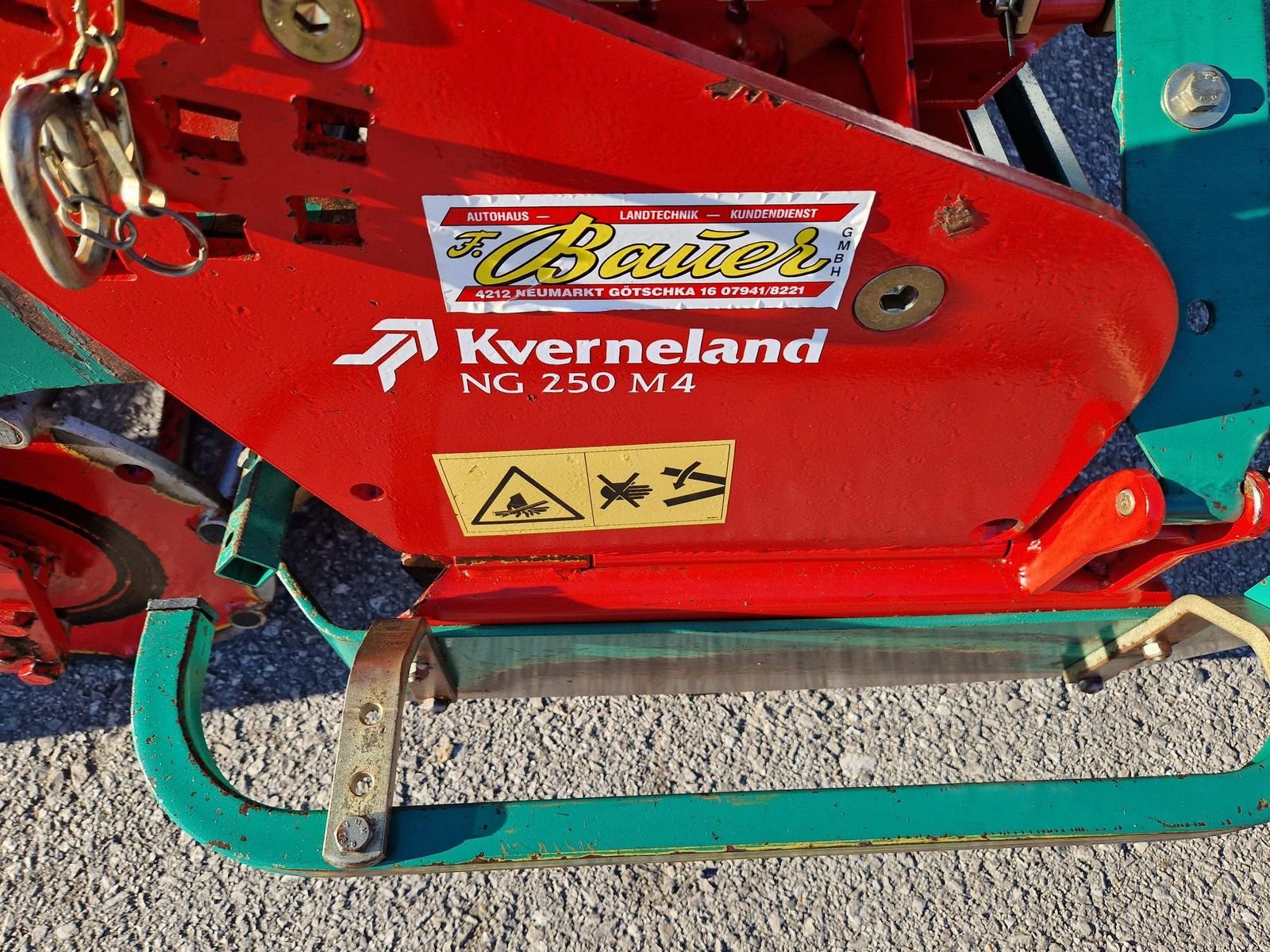 Kreiselegge typu Kverneland NG 250 M4, Gebrauchtmaschine v Grünbach (Obrázek 5)