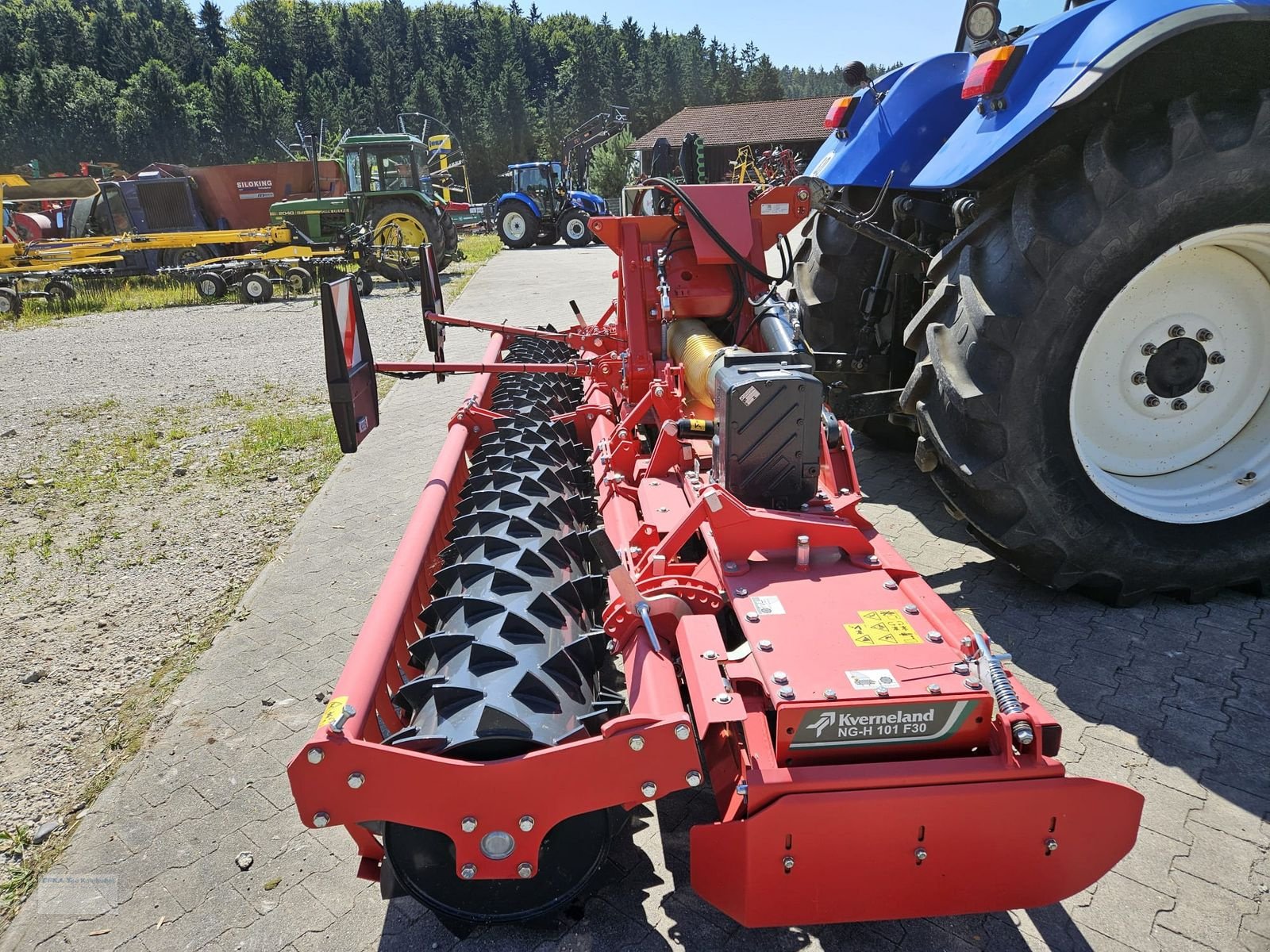 Kreiselegge tip Kverneland NG H 501 F30, Neumaschine in Erlbach (Poză 1)