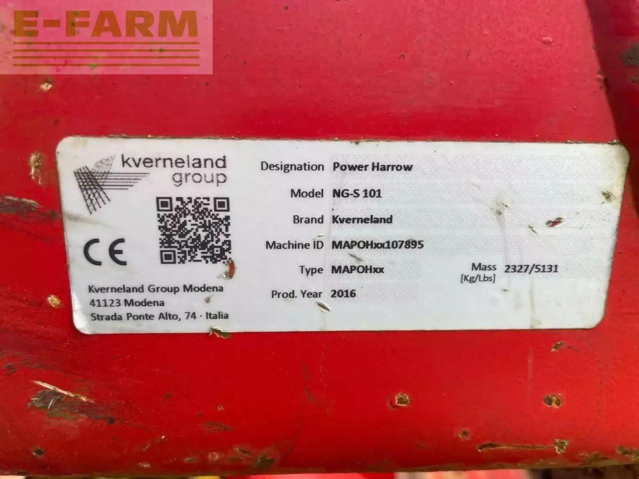 Kreiselegge tip Kverneland ngs351 elite, Gebrauchtmaschine in ST CLAIR SUR ELLE (Poză 5)