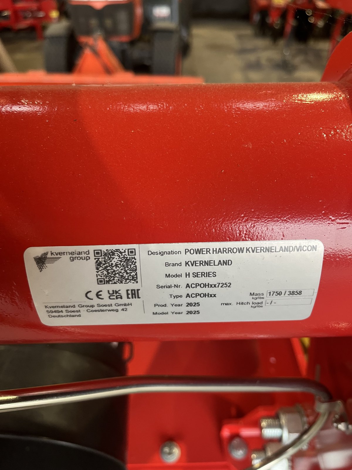 Kreiselegge des Typs Kverneland Power Harrow, Neumaschine in Hagenbüchach (Bild 4)