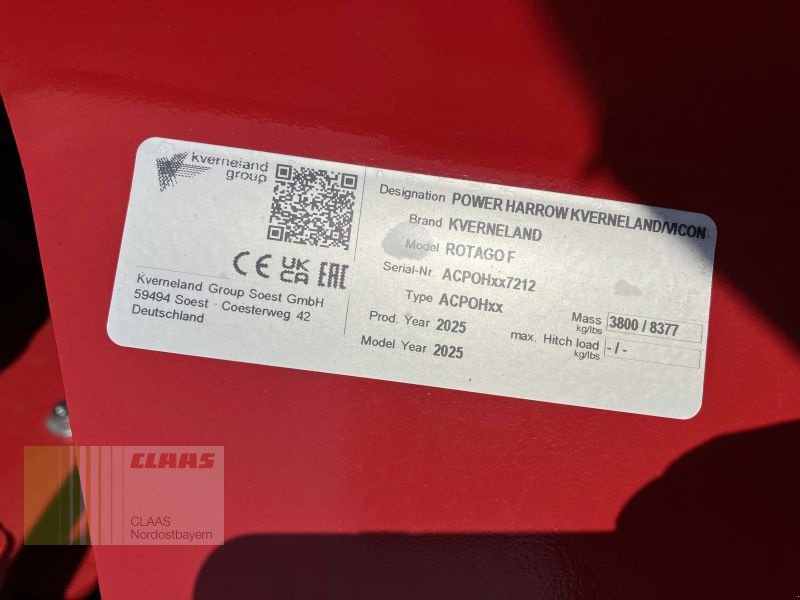 Kreiselegge a típus Kverneland ROTAGO 4060 F, Neumaschine ekkor: Breitenbrunn (Kép 21)