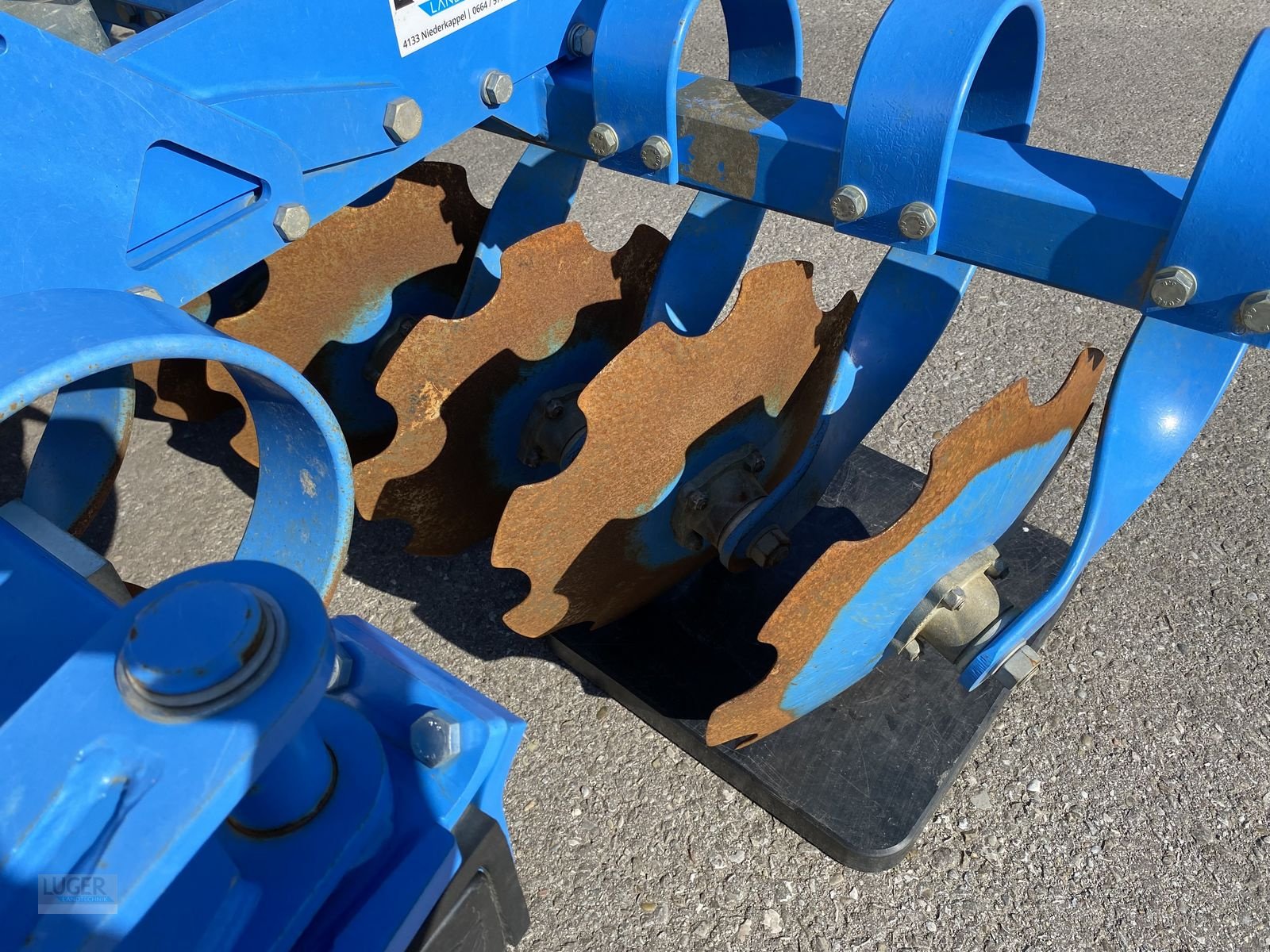 Kreiselegge des Typs Lemken Heliodor 9-500 K, Vorführmaschine in Niederkappel (Bild 8)