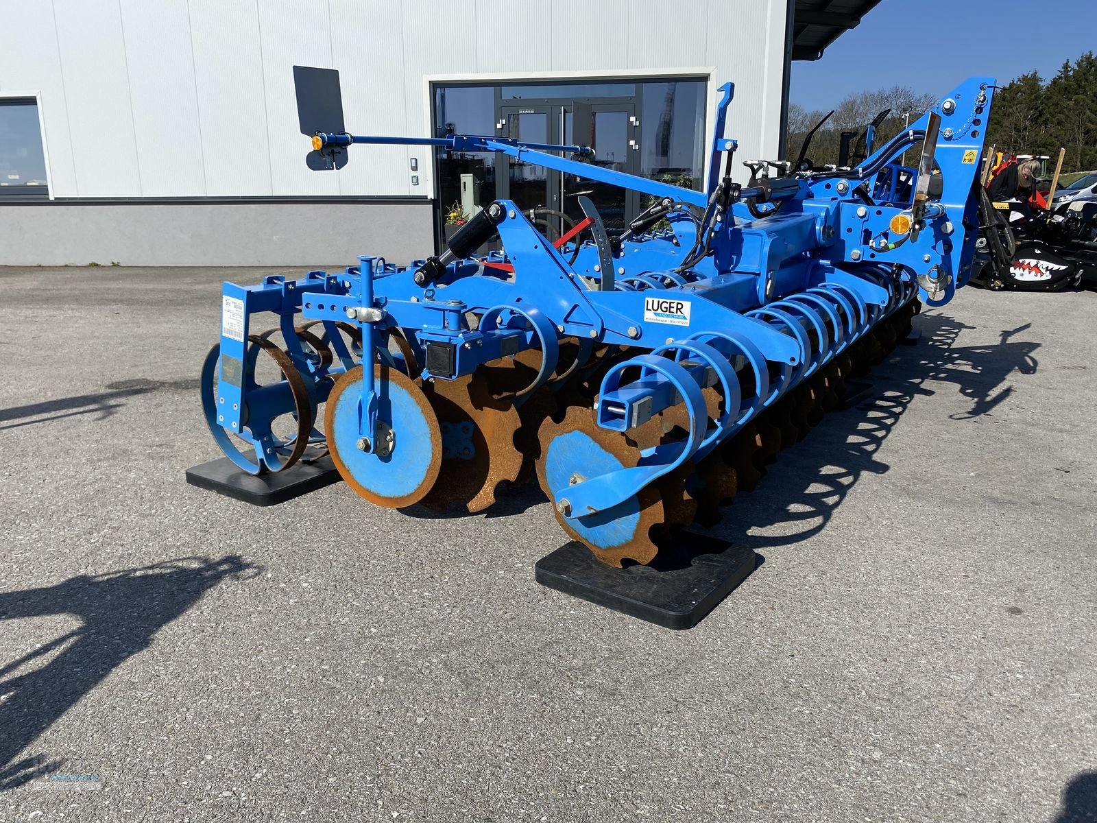 Kreiselegge des Typs Lemken Heliodor 9-500 K, Vorführmaschine in Niederkappel (Bild 5)