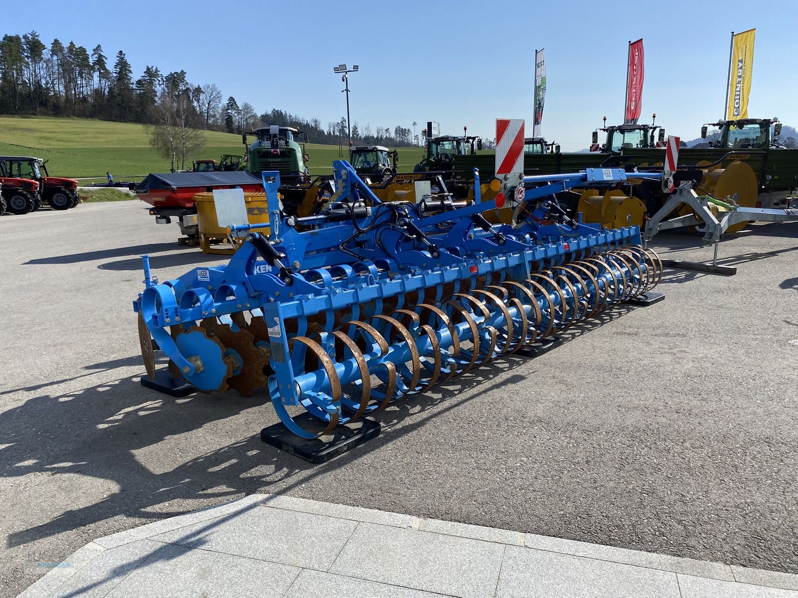 Kreiselegge des Typs Lemken Heliodor 9-500 K, Vorführmaschine in Niederkappel (Bild 10)