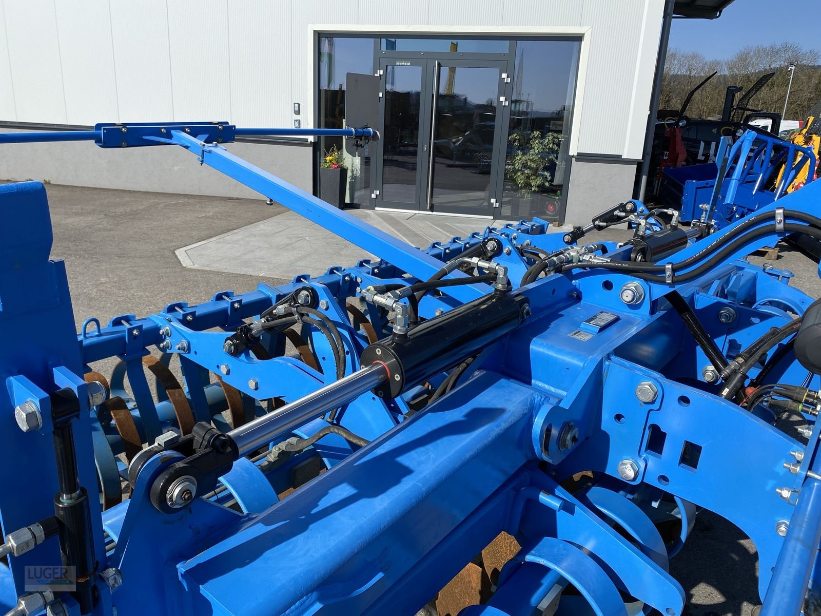 Kreiselegge des Typs Lemken Heliodor 9-500 K, Vorführmaschine in Niederkappel (Bild 3)