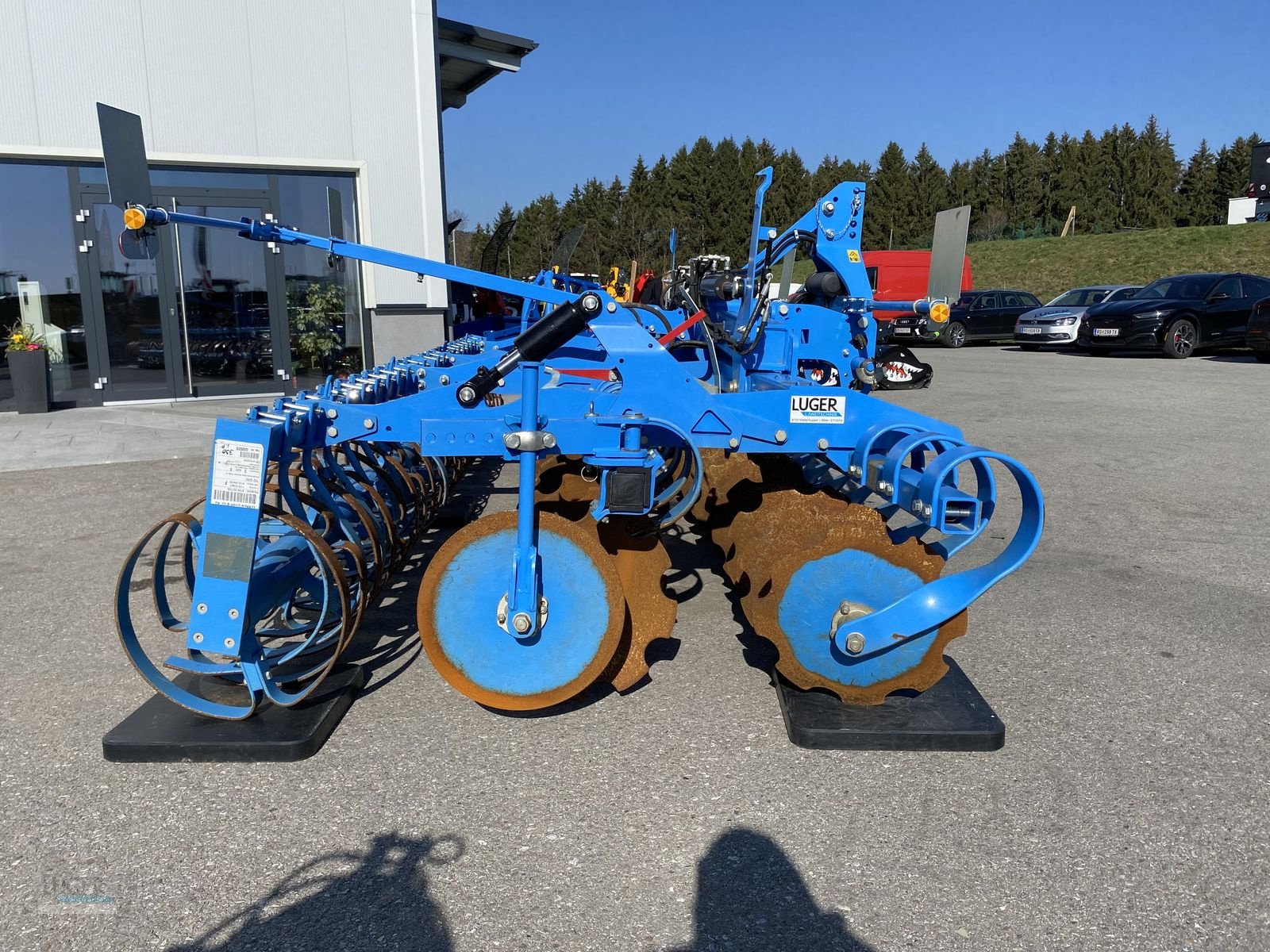 Kreiselegge des Typs Lemken Heliodor 9-500 K, Vorführmaschine in Niederkappel (Bild 4)