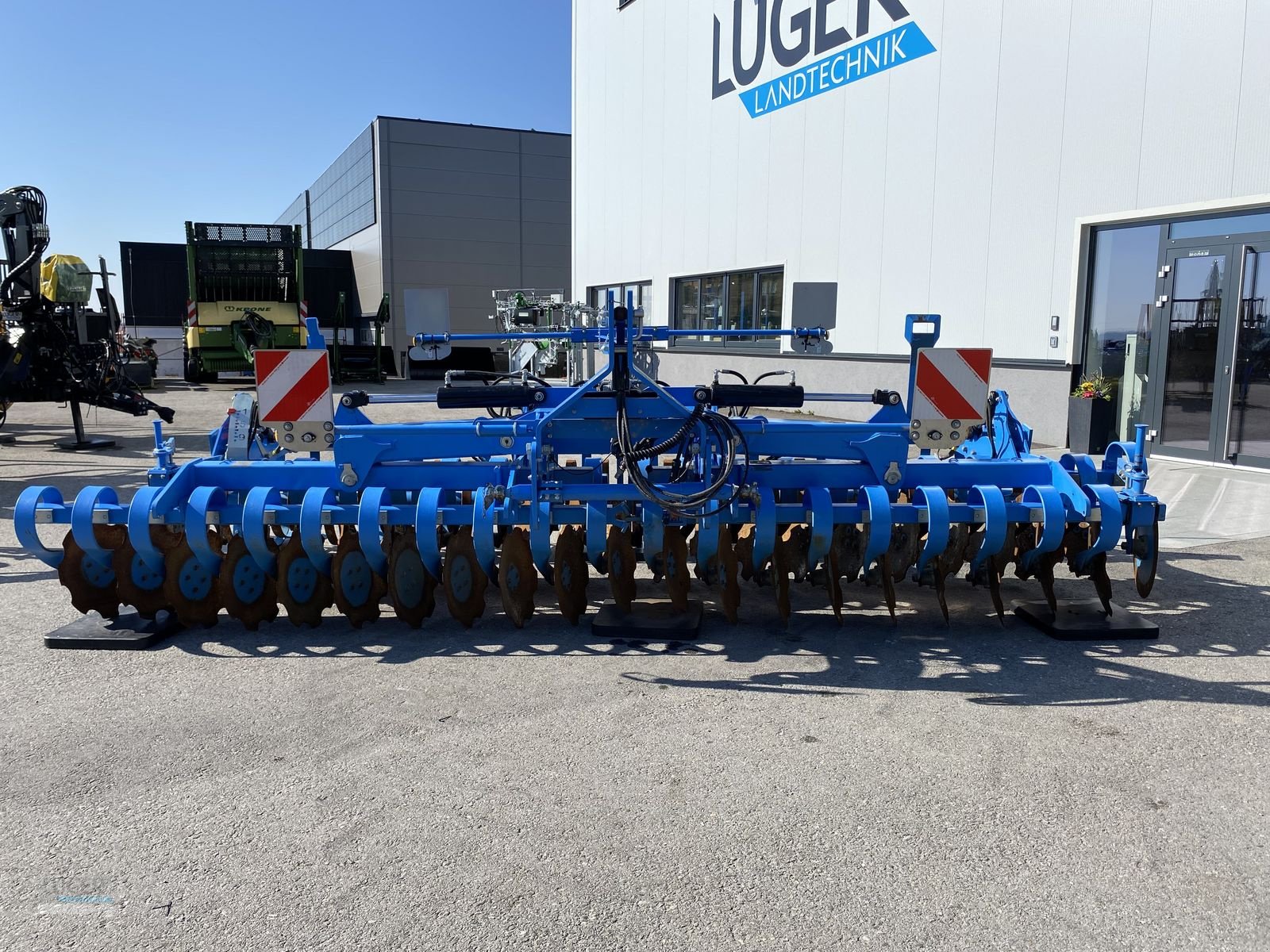 Kreiselegge des Typs Lemken Heliodor 9-500 K, Vorführmaschine in Niederkappel (Bild 2)