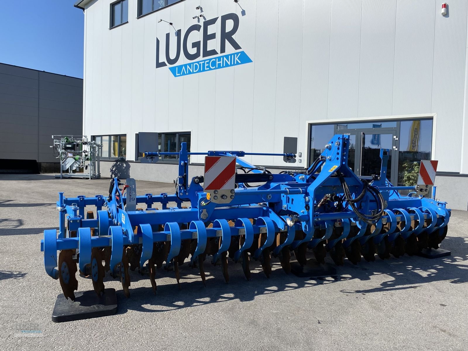 Kreiselegge des Typs Lemken Heliodor 9-500 K, Vorführmaschine in Niederkappel (Bild 1)