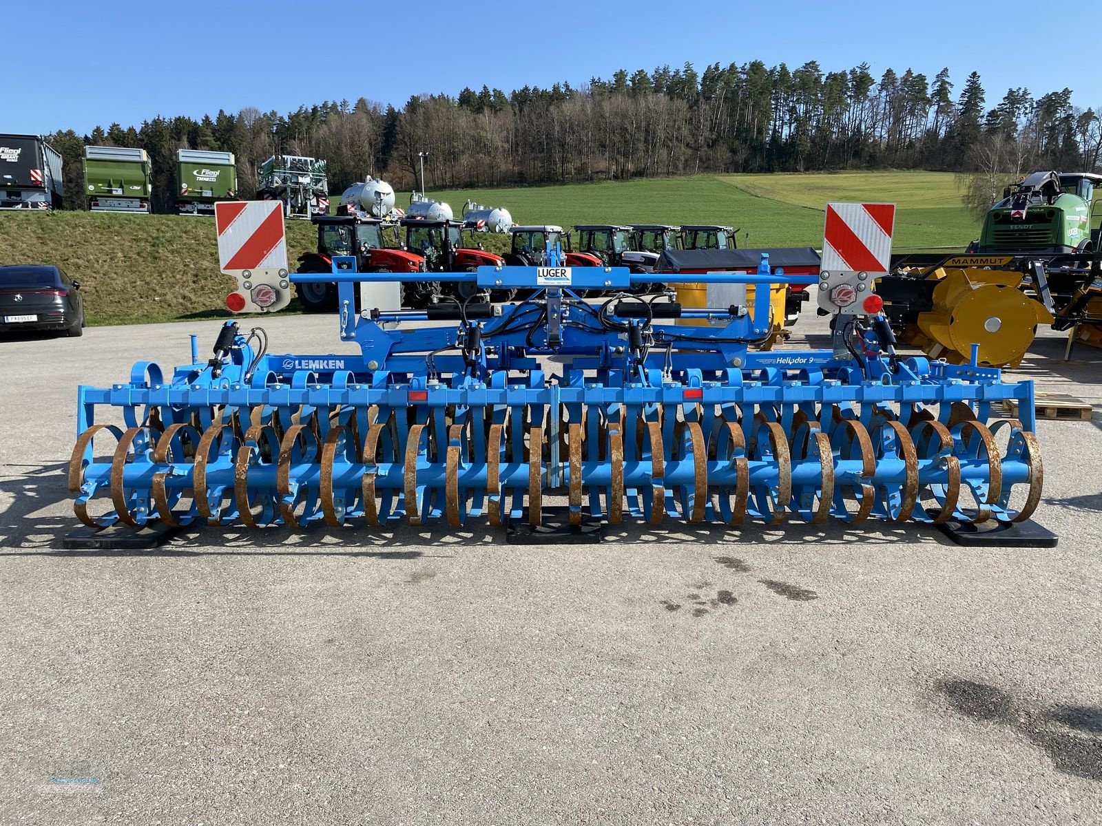 Kreiselegge des Typs Lemken Heliodor 9-500 K, Vorführmaschine in Niederkappel (Bild 9)